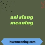 asl slang meaning
