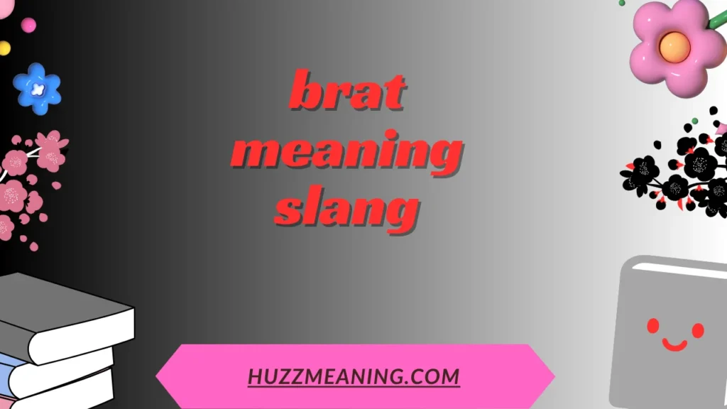 brat meaning slang