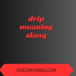 drip meaning slang
