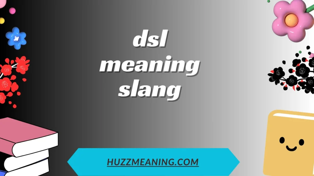 dsl meaning slang