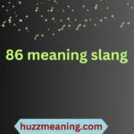 86 meaning slang