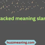 cracked meaning slang