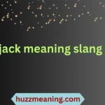 jack meaning slang