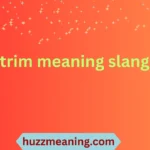 trim meaning slang