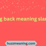 big back meaning slang