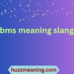 bms meaning slang