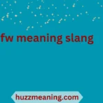 fw meaning slang