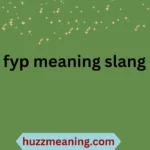fyp meaning slang