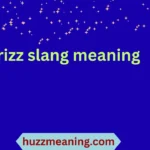 rizz slang meaning