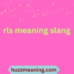 rls meaning slang