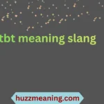 tbt meaning slang