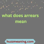 what does arrears mean