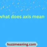 what does axis mean